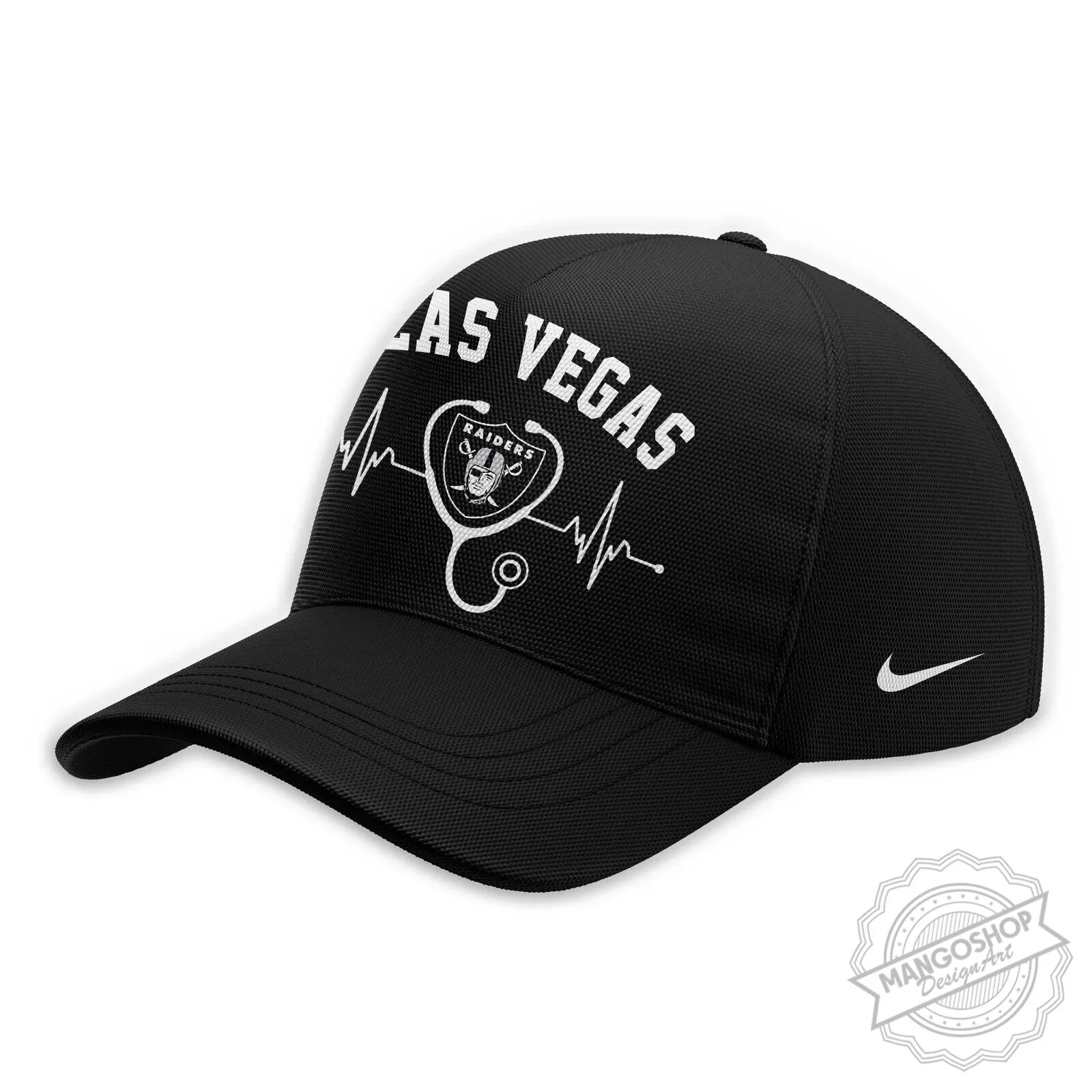 Las Vegas Raiders Nurse Appreciation Day Black Hoodie 4 Las Vegas Raiders Nurse Appreciation Day Black Hoodie