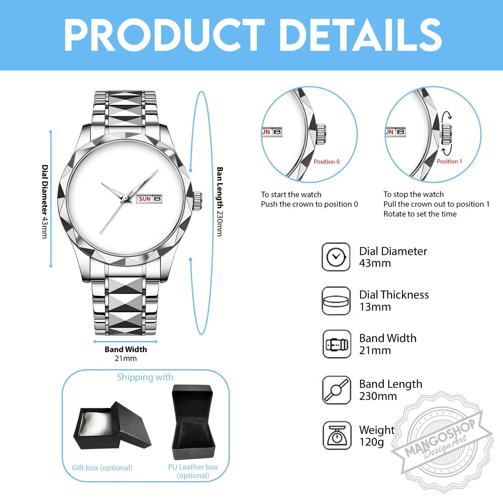 Godzilla King of the Monsters Luxury Gold and Silver Quartz Watch 6 Godzilla King of the Monsters Luxury Gold and Silver Quartz Watch