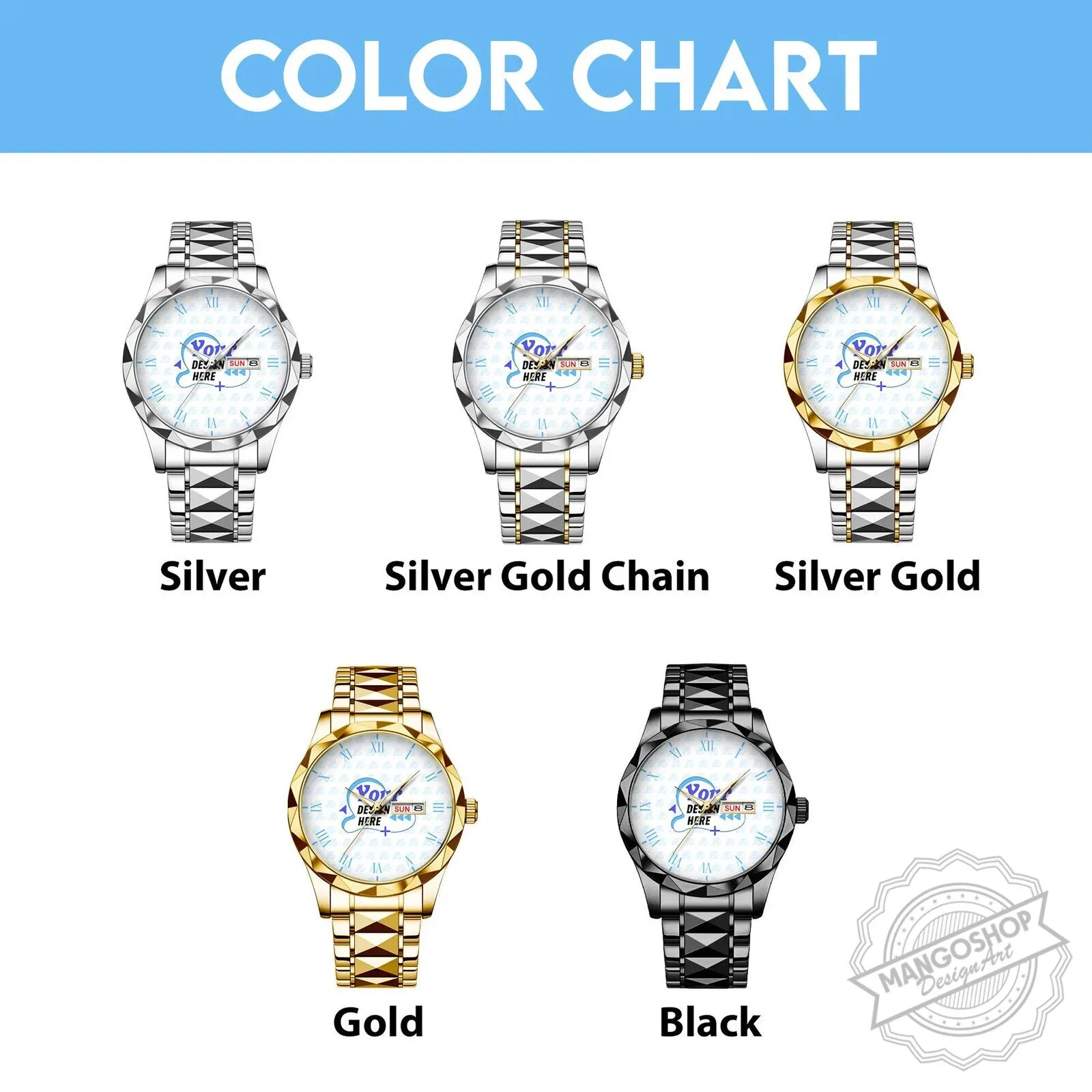 Godzilla King of the Monsters Luxury Gold and Silver Quartz Watch 7 Godzilla King of the Monsters Luxury Gold and Silver Quartz Watch